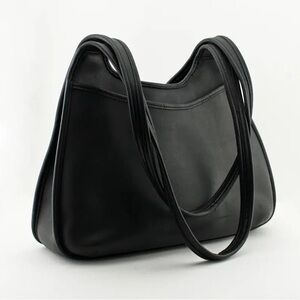 COACH 9035 ERGO SHOPPER! RARE! VINTAGE! BEAUTIFUL BLACK LEATHER!
